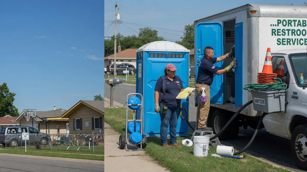 Portable Toilet Rental in South Portsmouth, KY near me